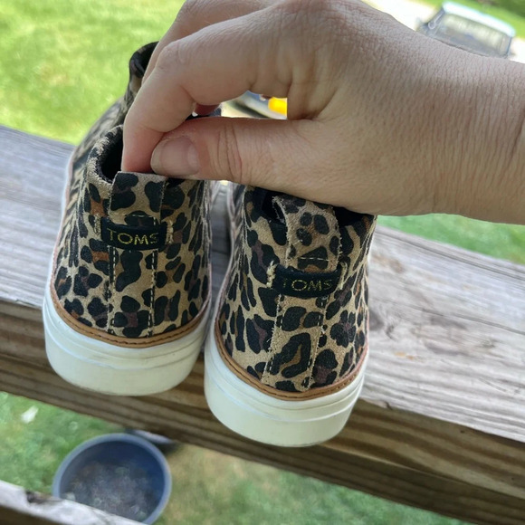 Cheetah Print Toms Booties 8.5 - Picture 3 of 6